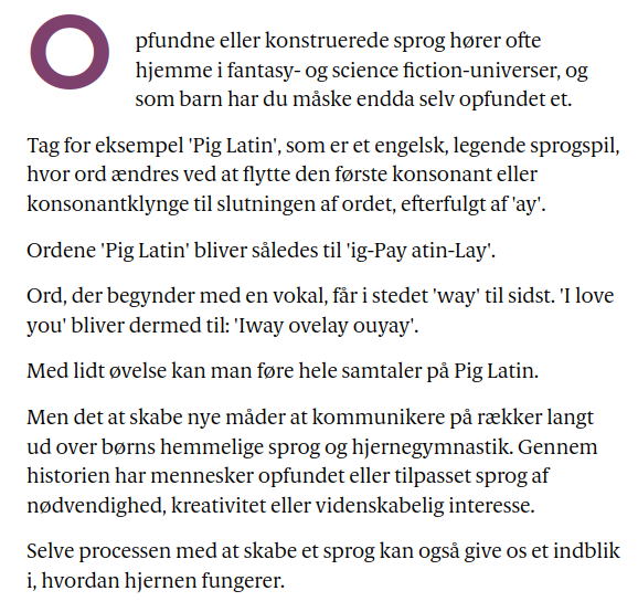 Nyt fra sf-land!